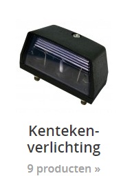 kenteken verlichting