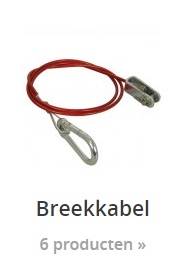 breekkabel aanhanger