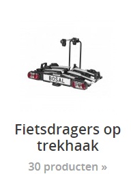 fietsdrager op trekhaak