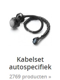 kabelset trekhaak auto specifiek