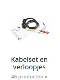 kabelset verloopjes trekhaak universeel