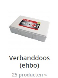 verbanddoos ehbo doos voor in de auto