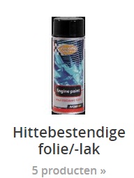 hittebestendige folie lak