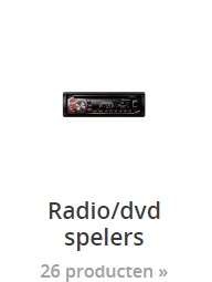 auto radio dvd spelers