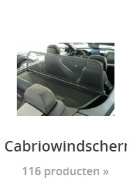 windschermen voor cabrio's