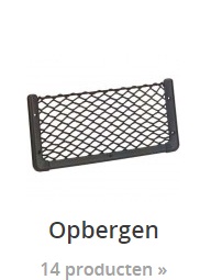 auto accessoires opbergen