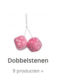 dobbelstenen binnenspiegel