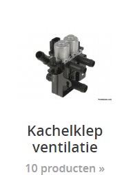 kachelklep ventilatie