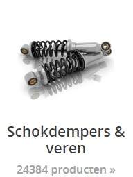 schokdempers en veren