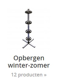 opberg systeem standaard winter zomer banden