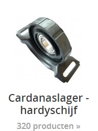 cardanaslagers en hardyschijf