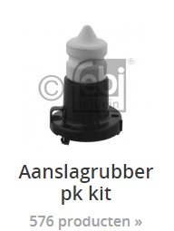aanslagrubber pk kit