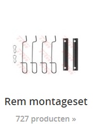 montageset remmen