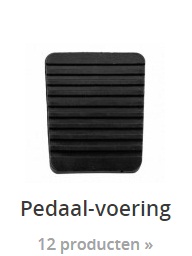 pedaal voering