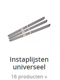 universele instaplijsten