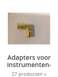 adapters voor instrumenten meters