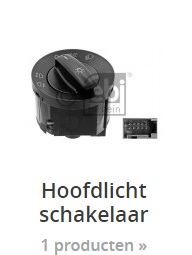 hoofdlicht schakelaars