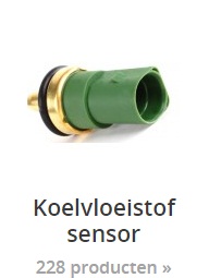 sensoren koelvloeistof sensor