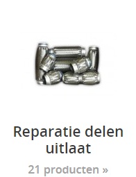 reparatie delen uitlaatsysteem