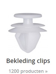 clips voor autobekleding